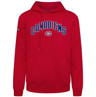 Men's Levelwear  Red Montreal Canadiens Podium Apex Hoodie