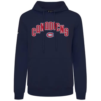 Men's Levelwear  Navy Montreal Canadiens Podium Apex Hoodie