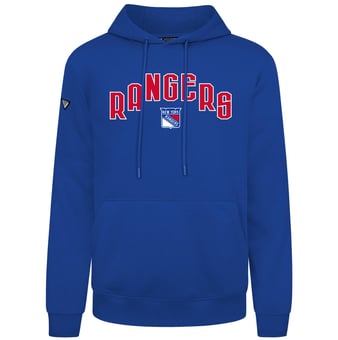 Men's Levelwear  Royal New York Rangers Podium Apex Hoodie