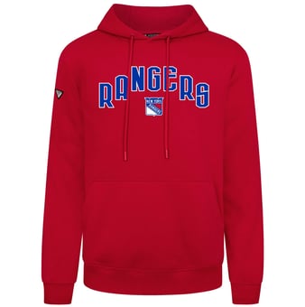 Men's Levelwear  Red New York Rangers Podium Apex Hoodie