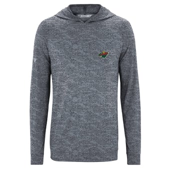 Men's Levelwear  Gray Minnesota Wild Brix Performance Hoodie
