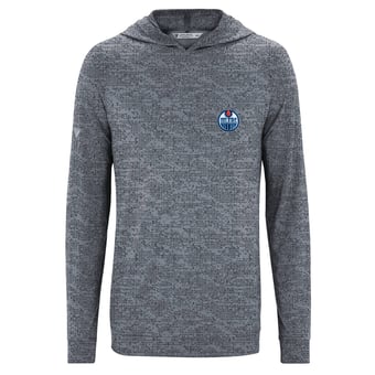 Men's Levelwear  Gray Edmonton Oilers Brix Performance Hoodie