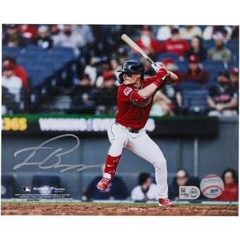Travis Bazzana Cleveland Guardians Autographed 8" x 10" MLB Debut Photograph