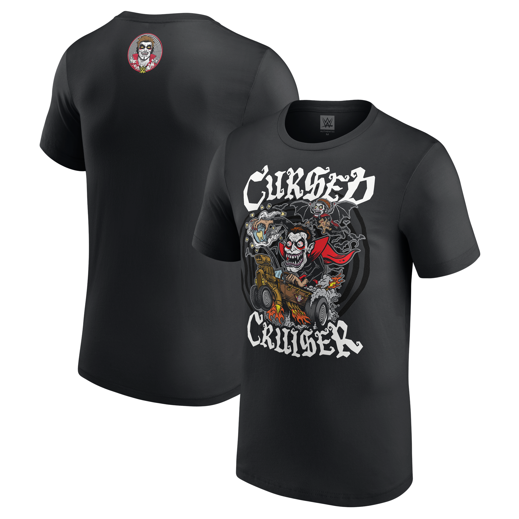 Men's Black Danhausen Cursed Cruiser T-Shirt