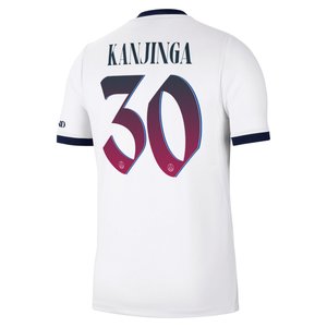Maillot Extérieur Stadium PSG Nike 26/27 avec flocage Kanjinga 30, vue 4