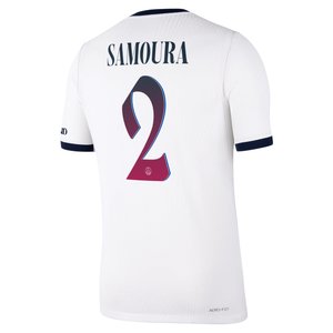 Maillot Extérieur Match PSG Nike Aero-FIT 26/27 avec flocage Samoura 2, vue 4