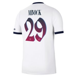 Maillot Extérieur Stadium PSG Nike 26/27 avec flocage Mbock 29, vue 4