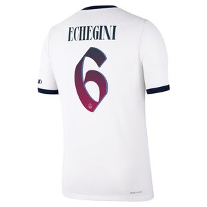 Maillot Extérieur Match PSG Nike Aero-FIT 26/27 avec flocage Echegini 6, vue 4