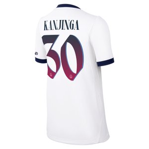 Maillot Extérieur Stadium PSG Nike 26/27 - Enfant avec flocage Kanjinga 30, vue 4