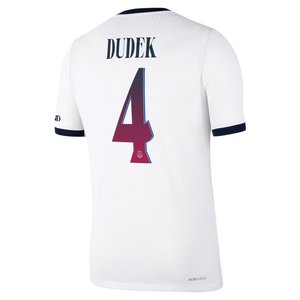 Maillot Extérieur Match PSG Nike Aero-FIT 26/27 avec flocage Dudek 4, vue 4