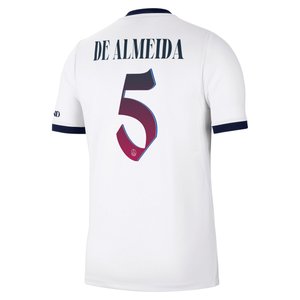 Maillot Extérieur Stadium PSG Nike 26/27 avec flocage De Almeida 5, vue 4