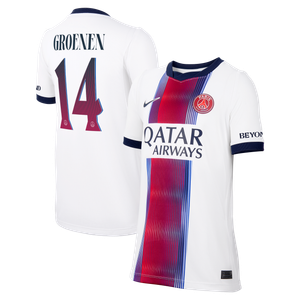 Maillot Extérieur Stadium PSG Nike 26/27 - Enfant avec flocage Groenen 14, vue 1