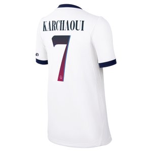 Maillot Extérieur Stadium PSG Nike 26/27 - Enfant avec flocage Karchaoui 7, vue 4