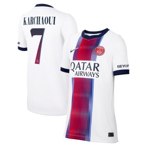 Maillot Extérieur Stadium PSG Nike 26/27 - Enfant avec flocage Karchaoui 7, vue 1