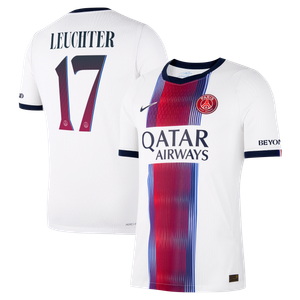 Maillot Extérieur Match PSG Nike Aero-FIT 26/27 avec flocage Leuchter 17, vue 1