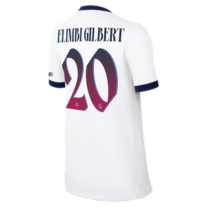 Maillot Extérieur Stadium PSG Nike 26/27 - Enfant avec flocage Elimbi Gilbert 20, vue 4