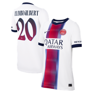 Maillot Extérieur Stadium PSG Nike 26/27 - Enfant avec flocage Elimbi Gilbert 20, vue 1