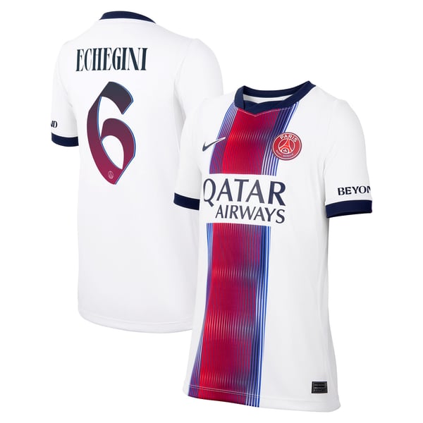 Maillot Extérieur Stadium PSG Nike 26/27 - Enfant avec flocage Echegini 6