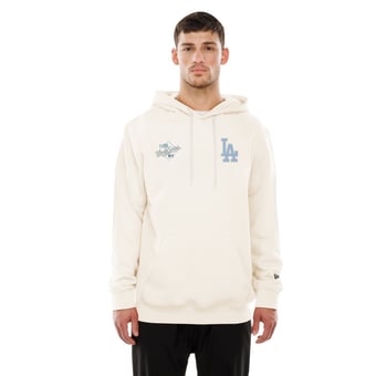 Men's New Era  Natural Los Angeles Dodgers Equinox Hoodie