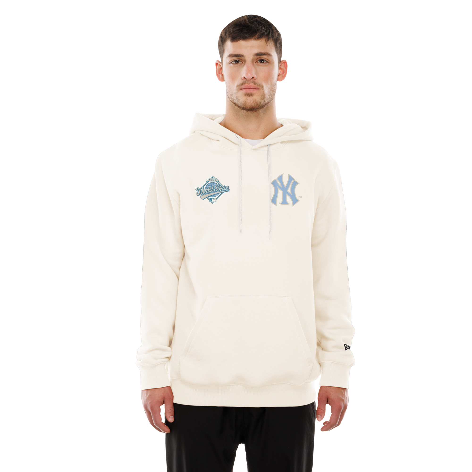 Men’s New Era Natural New York Yankees Equinox Hoodie Men’s New Era Natural New York Yankees Equinox Hoodie