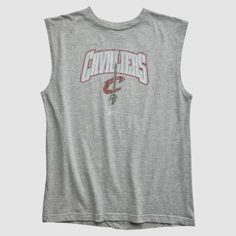 Cleveland Cavaliers Reebok 2000s T-shirt - Heather Gray - S by Fanatics Real Vintage