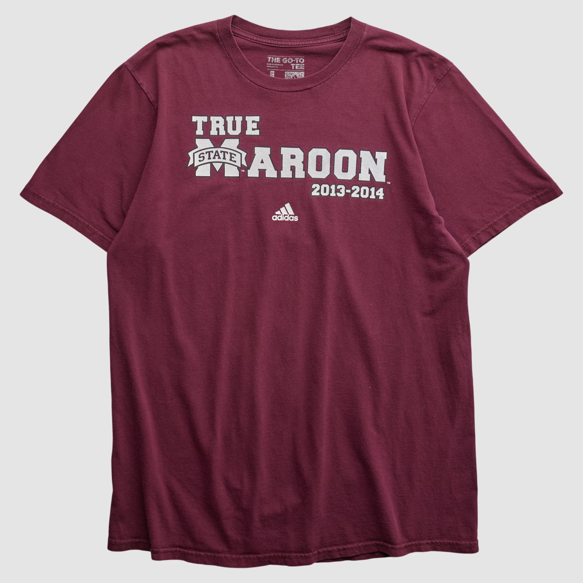 Mississippi State Bulldogs Adidas 2014 T-shirt - Maroon - L by Fanatics Real Vintage