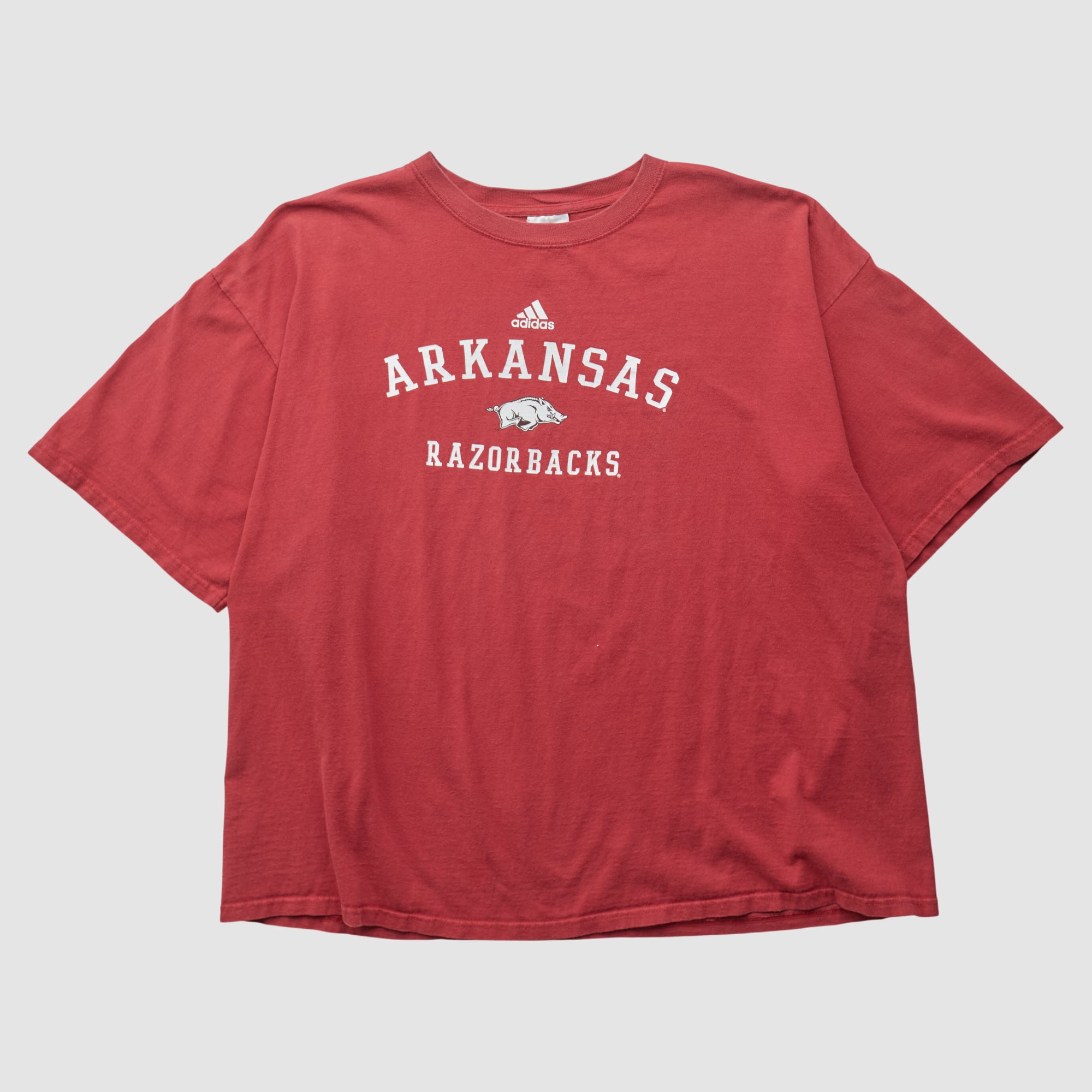 Arkansas Razorbacks Adidas 2010s T-shirt - Red - 3XL by Fanatics Real Vintage