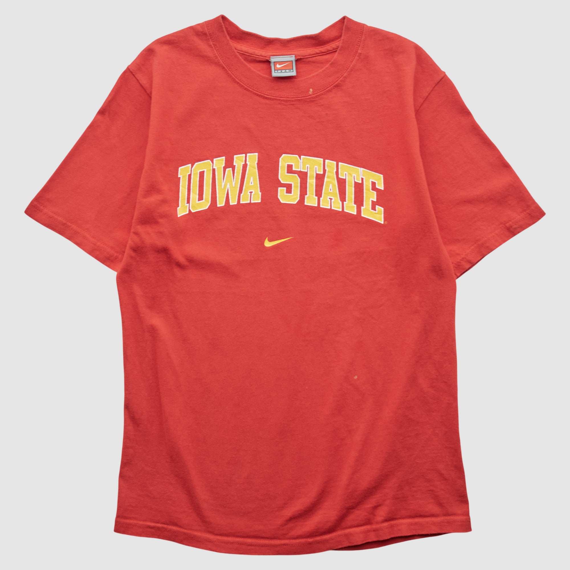 Iowa State Cyclones Nike 2000s T-shirt - Red - XS by Fanatics Real Vintage