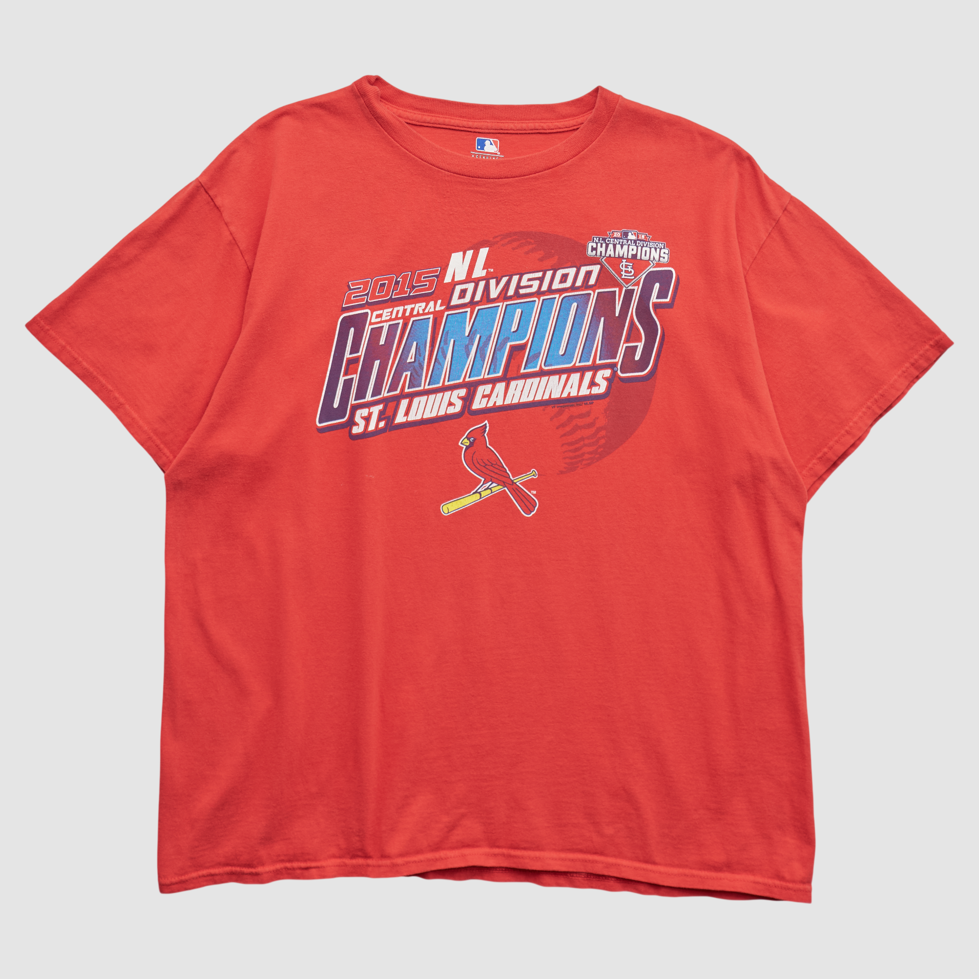 St. Louis Cardinals Genuine Merchandise 2015 T-shirt – Red – L by Fanatics Real Vintage St. Louis Cardinals Genuine Merchandise 2015 T-shirt – Red – L by Fanatics Real Vintage