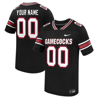 Men's Nike Black South Carolina Gamecocks  Custom Game Jersey