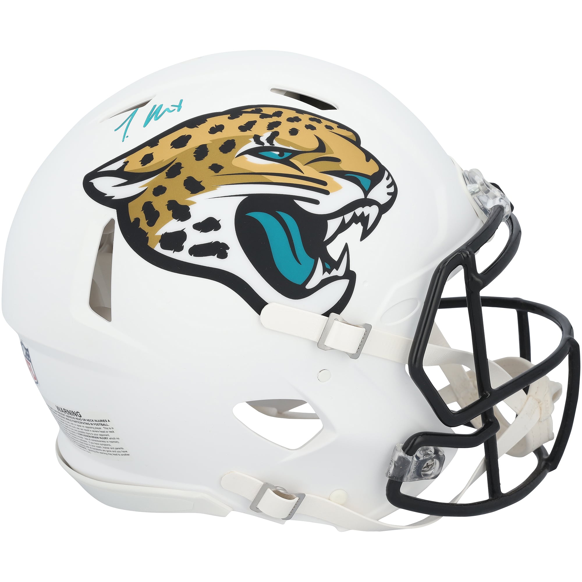 Travis Hunter Jacksonville Jaguars Autographed Riddell 2024 Alternate Speed Authentic Helmet