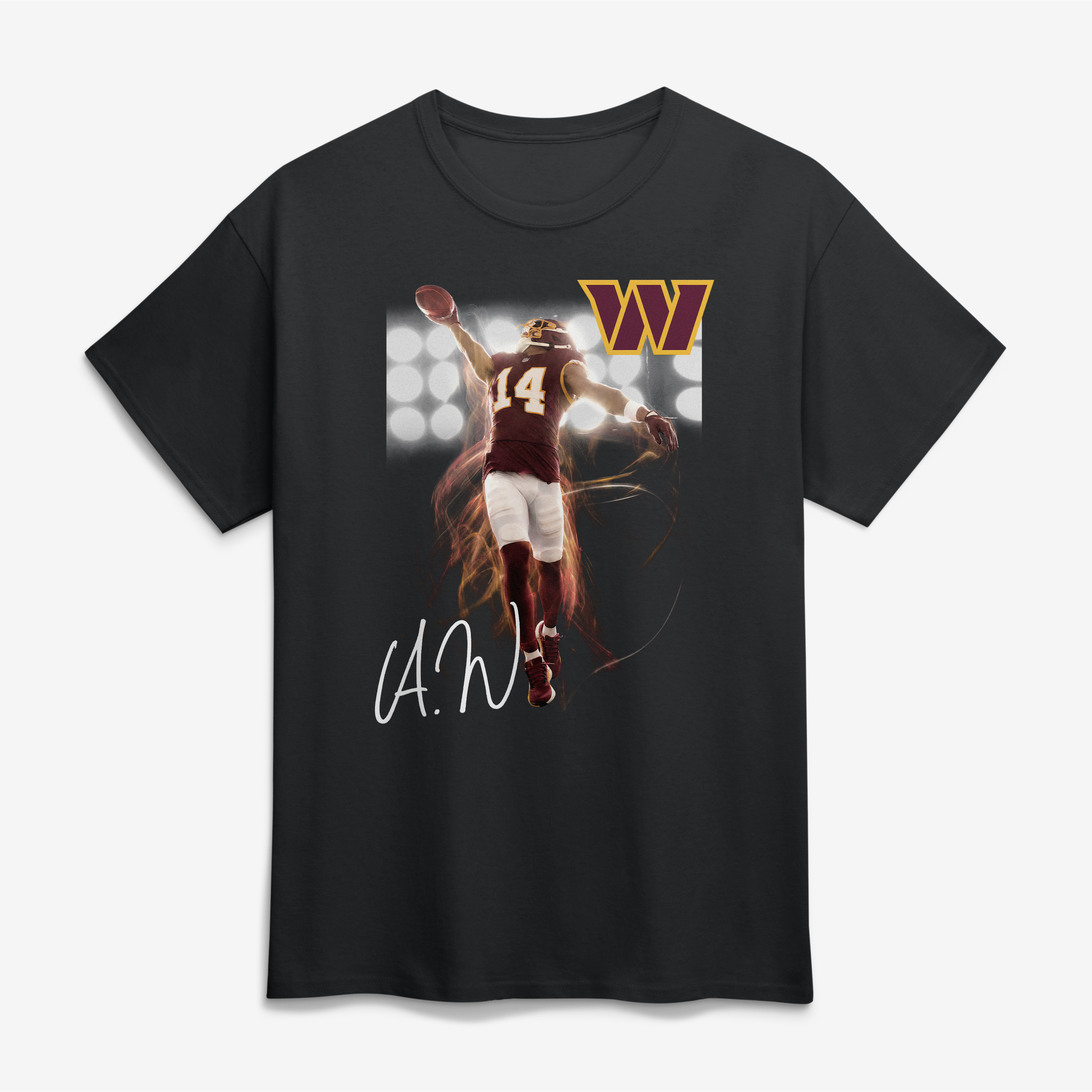 Men's Antonio Williams Washington Commanders Black Rookie T-Shirt