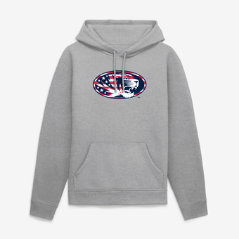 Men's  Ash Missouri Tigers Americana Hoodie