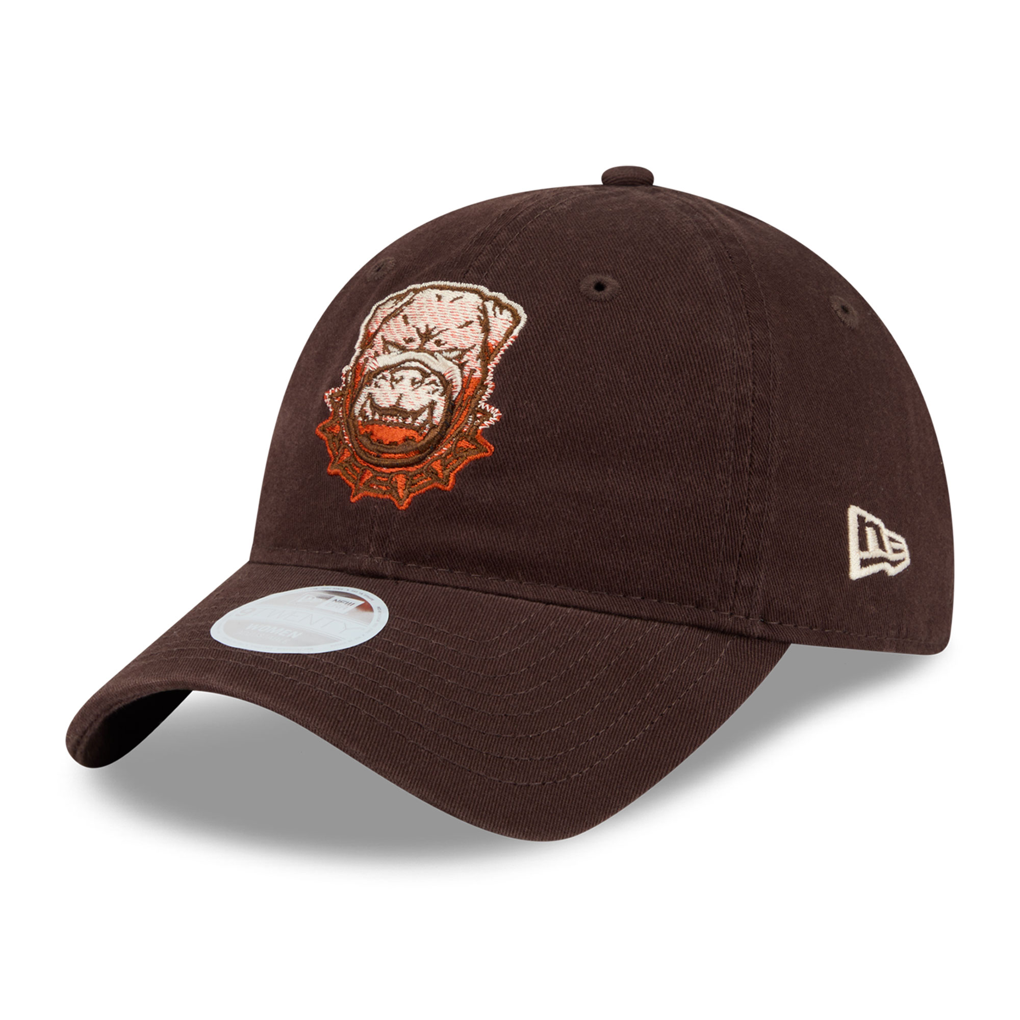 New Era Women's Brown Cleveland Browns Pumpkin Spice 9TWENTY Adjustable Hat - Brown