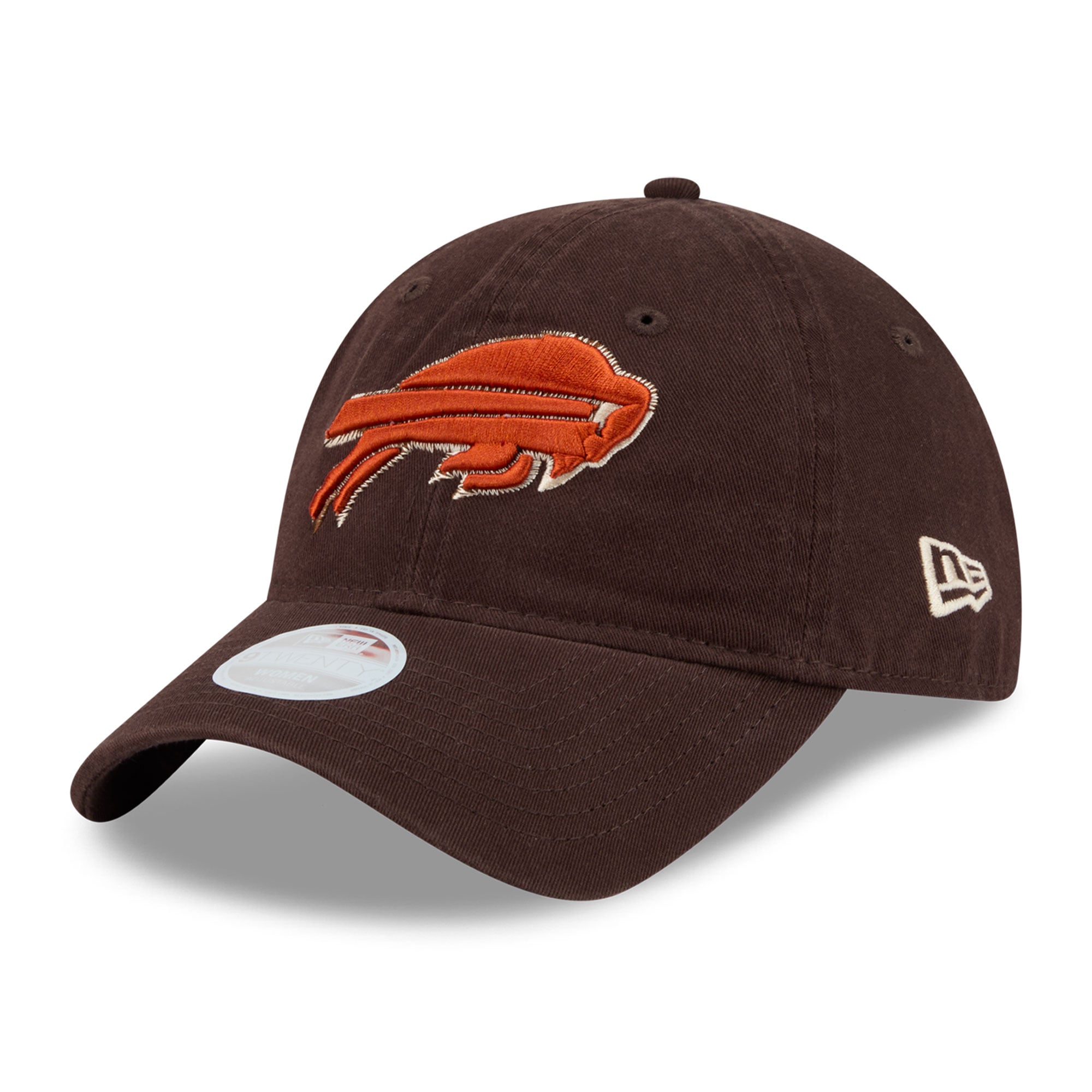 Women's New Era Brown Buffalo Bills Pumpkin Spice 9TWENTY Adjustable Hat