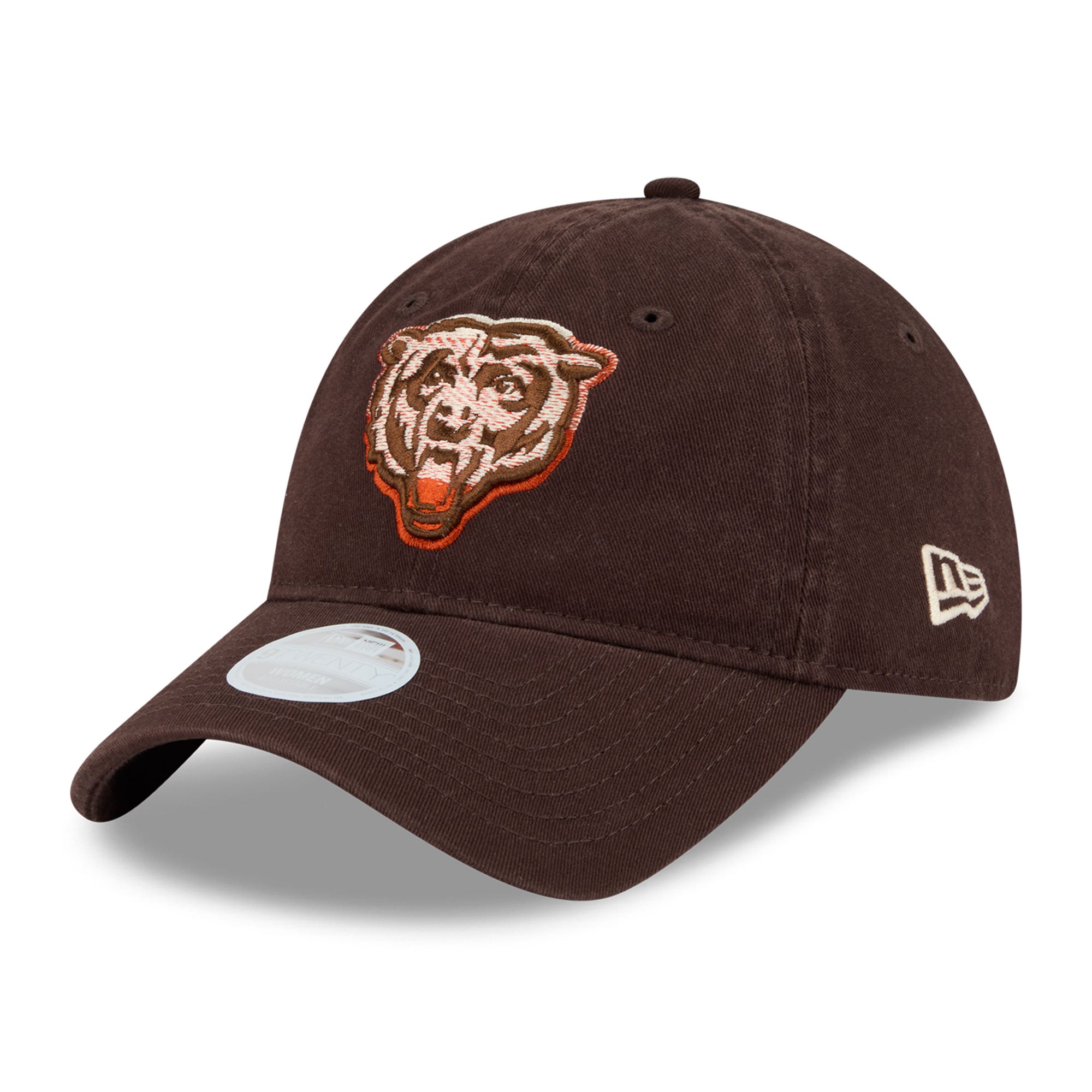 Women's New Era Brown Chicago Bears Pumpkin Spice 9TWENTY Adjustable Hat