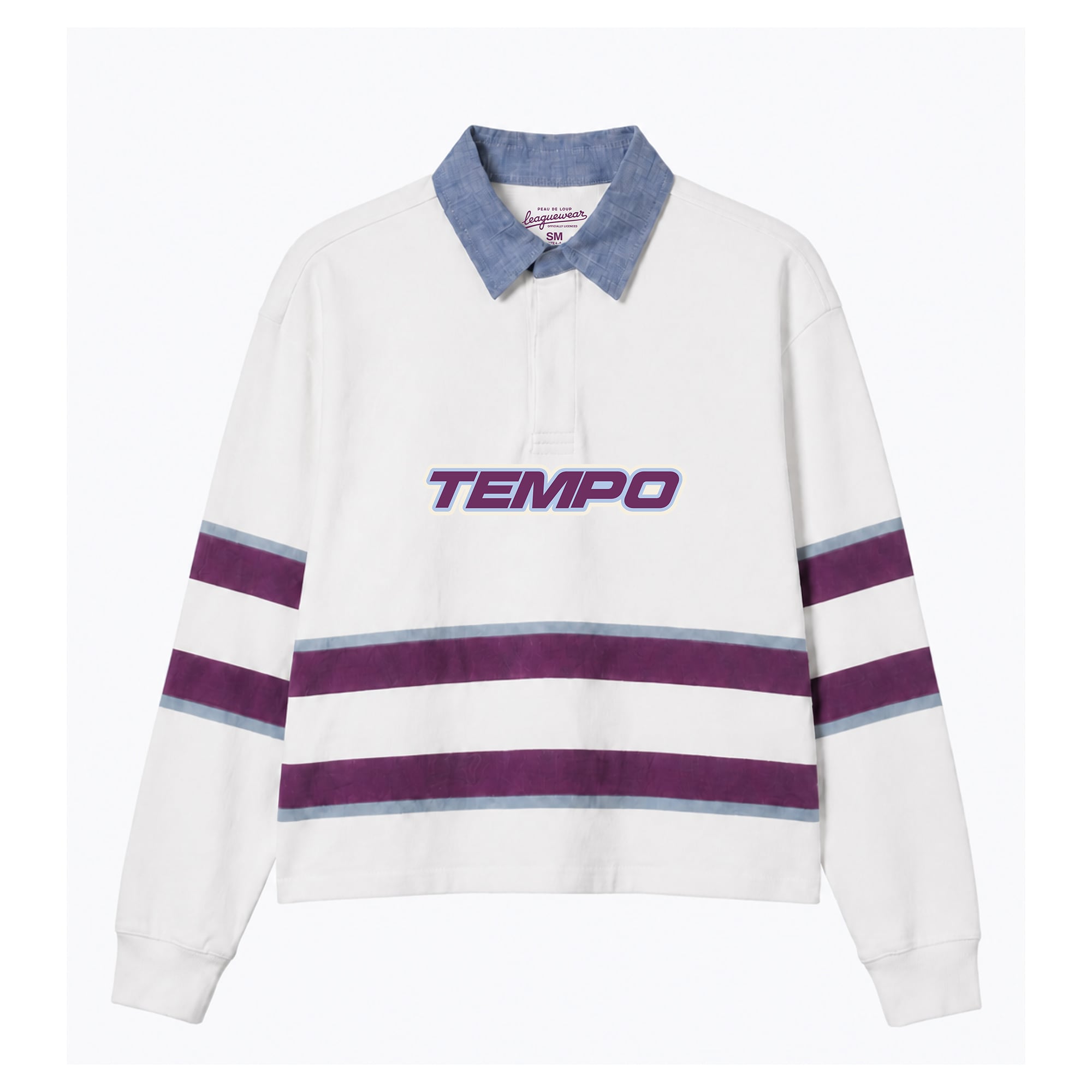 Unisex Peau De Loup  Cream Toronto Tempo League Rugby Shirt