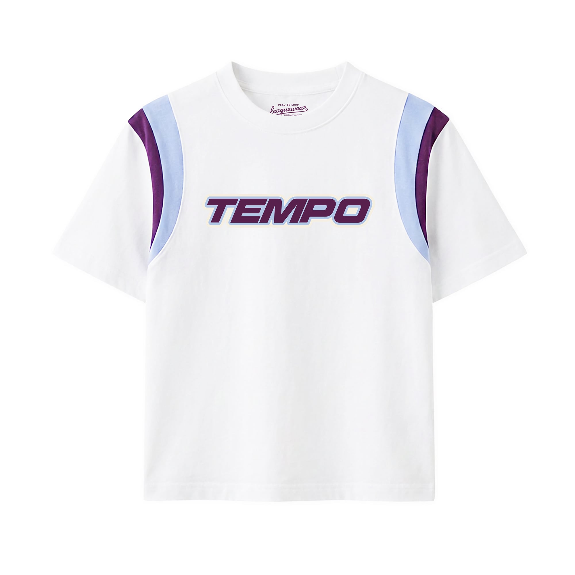 Unisex Peau De Loup Cream Toronto Tempo Sideline Split T-Shirt