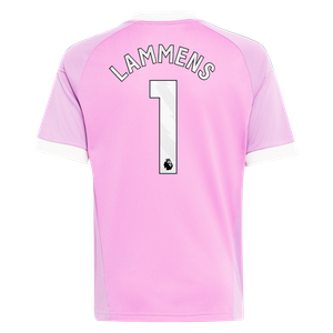 Maillot Gardien Extérieur Manchester United adidas 26/27 - Enfant avec flocage Lammens 1, vue 4