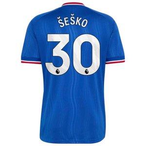 Maillot Extérieur Manchester United adidas 26/27 avec flocage Šeško 30, vue 4