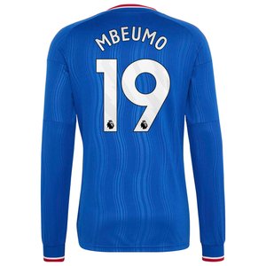 Maillot Extérieur Manchester United adidas 26/27 - Manches longues avec flocage Mbeumo 19, vue 4