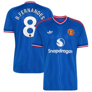 Maillot Extérieur Manchester United adidas 26/27 avec flocage B.Fernandes 8, vue 2