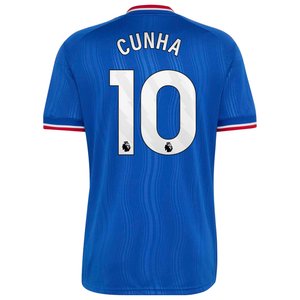 Maillot Extérieur Manchester United adidas 26/27 avec flocage Cunha 10, vue 4