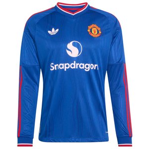 Maillot Extérieur Manchester United adidas Authentic 26/27 - Manches longues avec flocage Amad 16, vue 3