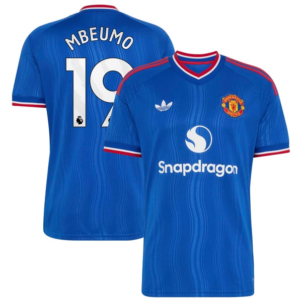 Maillot Extérieur Manchester United adidas 26/27 avec flocage Mbeumo 19