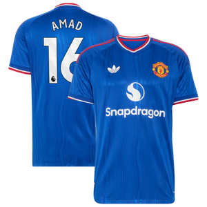 Maillot Extérieur Manchester United adidas Authentic 26/27 avec flocage Amad 16, vue 2