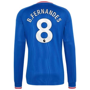 Maillot Extérieur Manchester United adidas 26/27 - Manches longues avec flocage B.Fernandes 8, vue 4