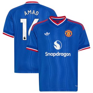 Maillot Extérieur Manchester United adidas 26/27 - Enfant avec flocage Amad 16, vue 1