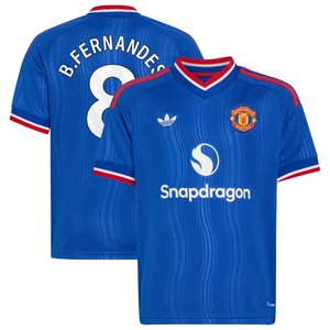 Maillot Extérieur Manchester United adidas 26/27 - Enfant avec flocage B.Fernandes 8, vue 2