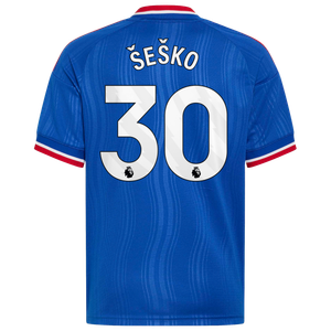 Maillot Extérieur Manchester United adidas 26/27 - Enfant avec flocage Šeško 30, vue 4